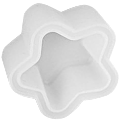 OSALADI Silikonform für Pflanzgefäße DIY Blumentopf Gießform Sternform für Kreative Heimdekoration Verschleißfest und Benutzerfreundlich für Einzigartige Arrangements von OSALADI