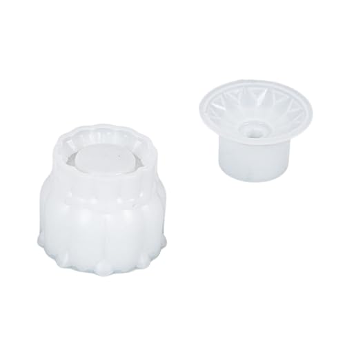 OSALADI Silikonform für Schmuckflasche Flexibel Wiederverwendbar Transparent DIY Resin Gießen Containerform für Epoxidharz Schmuckaufbewahrung Kreative Bastelprojekte von OSALADI