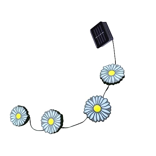 OSALADI Solar Neuheit Lichter Outdoor Garten Chrysantheme Hof Lampe für Auffahrt Terrasse Bett von OSALADI