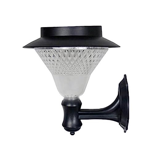OSALADI Solarleuchten Für Draußen Solarlampe Im Freien Wandleuchte Solarleuchten Für Außen Solarbetriebene Leuchten Im Freien Solare Wegebeleuchtung An Der Wand Montiert Garten Licht von OSALADI