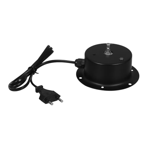 OSALADI Spiegelball Motor für Bühnenbeleuchtung Robuster Geräuschloser Drehmotor mit Verstellbarer Geschwindigkeit für Discokugeln und Party Events Geeignet für Glas Spiegelkugeln OSALADI Spiegelball Motor für Bühnenbeleuchtung Robuster Geräuschloser Drehmotor mit Verstellbarer Geschwindigkeit für Discokugeln und Party Events Geeignet für Glas Spiegelkugeln von OSALADI
