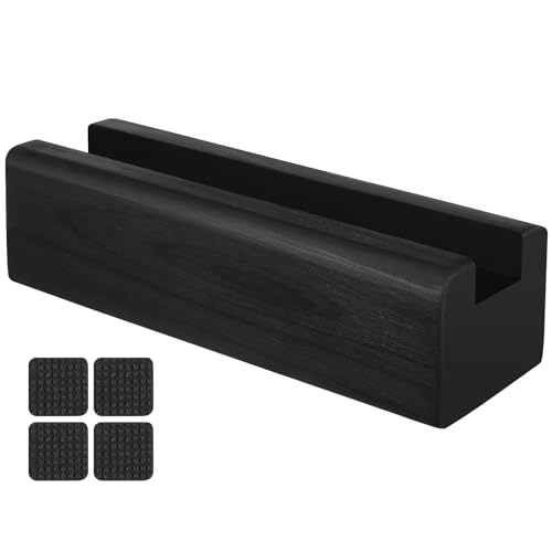 OSALADI Spiegelhalter Bodenspiegelsockel Spiegelhalterung Aus Holz SpiegelstäNder Hausversorgung Holzsockel FüR Spiegel Halterung Tragrahmen von OSALADI