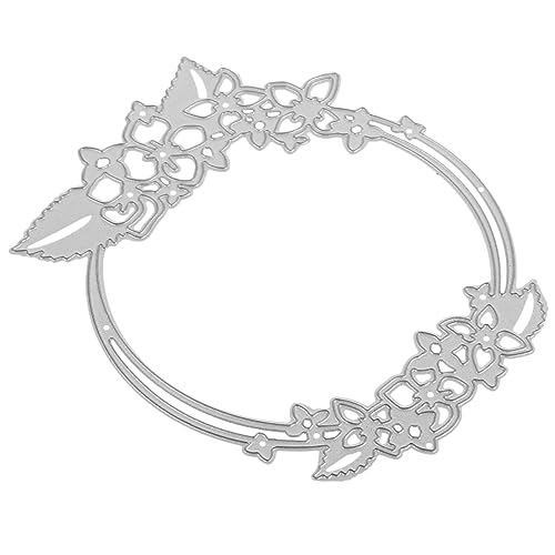 OSALADI Stanzform Runde Kranz-Design Für Fotoalben Bastelwerkzeug DIY-stanzform Aus Kohlenstoffstahl Für Albumdekorationen Und DIY-herstellung OSALADI Stanzform Runde Kranz-Design Für Fotoalben Bastelwerkzeug DIY-stanzform Aus Kohlenstoffstahl Für Albumdekorationen Und DIY-herstellung von OSALADI