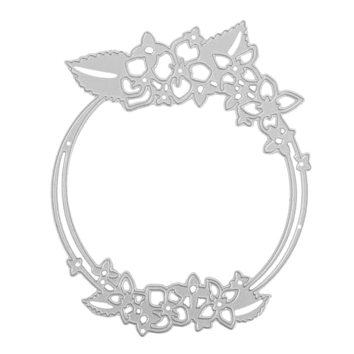 OSALADI Stanzform Runde Kranz-Design-stanze DIY-handwerkskunst Aus Kohlenstoffstahl Für Selbstgemachte Sammelalben Albumdekorationen Fotorahmen Und Mehr OSALADI Stanzform Runde Kranz-Design-stanze DIY-handwerkskunst Aus Kohlenstoffstahl Für Selbstgemachte Sammelalben Albumdekorationen Fotorahmen Und Mehr von OSALADI