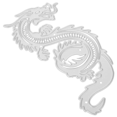OSALADI Stanzformen Für Kartenherstellung Metallstanzungen Drache Design DIY-vorlage Für Basteln Prägefolder Für Fotorahmen Mehrzweck-stanzformen Zum Selbermachen OSALADI Stanzformen Für Kartenherstellung Metallstanzungen Drache Design DIY-vorlage Für Basteln Prägefolder Für Fotorahmen Mehrzweck-stanzformen Zum Selbermachen von OSALADI