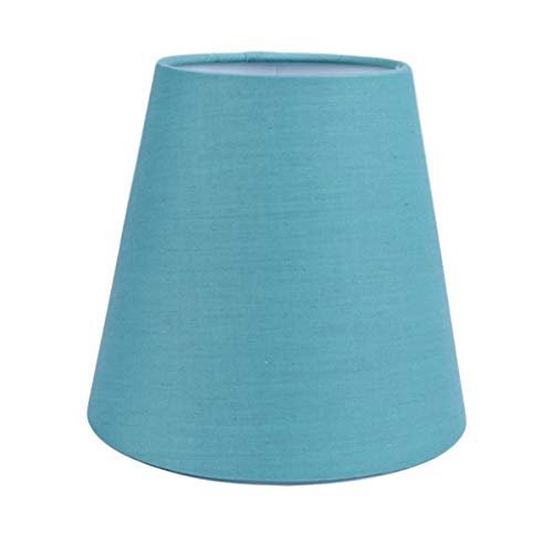 OSALADI Stoff Lampenschirm Clip auf Glühbirne Fass Stoff Lampenschirm Schutz Lampe Abdeckung für Tischlampe Kronleuchter Wandleuchte Kandelaber Glühbirnen Kerzenbirnen Stehlampe 5X5x3 von OSALADI
