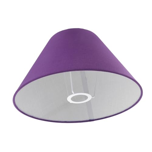 OSALADI Stofflampenschirm für Stehlampe und Tischlampe Universeller Lampenschirm für Hängelampe Leicht Montierbar Eleganter Lila OSALADI Stofflampenschirm für Stehlampe und Tischlampe Universeller Lampenschirm für Hängelampe Leicht Montierbar Eleganter Lila von OSALADI