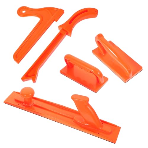 OSALADI Teiliges Push Block für Holzbearbeitung Sicherheitsschieber mit Rutschfesten Gummipads Kompatibel für Tischkreissäge Fräse Bandsäge und Hobelmaschinen Ergonomisch und Robust von OSALADI