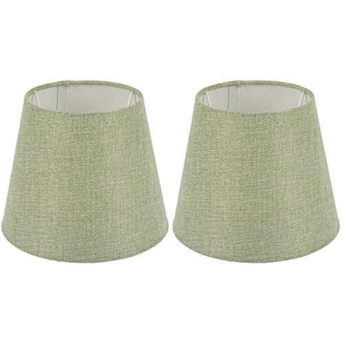 OSALADI Tischplatte Für Stoffschirm-Clip Bodentrommel- In Barrel Light Lampshade Wall Tapered Dekorative Lampe Small Clip-Room Cover Rustic E Chandelier cm Cloth Desktop von OSALADI