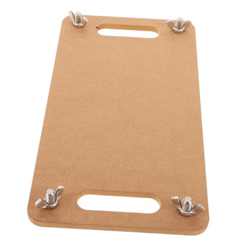 OSALADI Portable Tonbearbeitungsplatte Mit Integriertem Griff Hochdichte Holzmatte Für Töpferei Modellierung Und Kunsthandwerk Für Kneten Und Formen von OSALADI