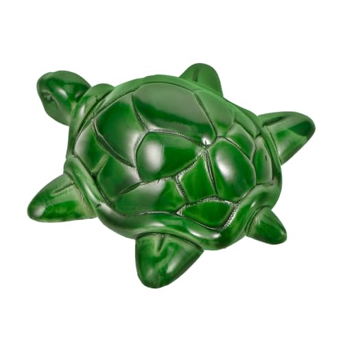 OSALADI Toilettenschrauben Abdeckkappen Turtle Design Keramik Dekorative Toilettenbolzen Kappen Ersatzteile Einfache Installation für Bad Wc Zubehör von OSALADI