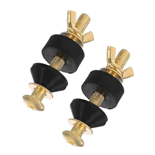 OSALADI Toilettensitz Schrauben Ersatzset aus Robustem Material mit Dichtungen Langlebige Wc sitz Befestigung für Alte Split toiletten Zuverlässige Reparatur von Wasserleckagen Präzise OSALADI Toilettensitz Schrauben Ersatzset aus Robustem Material mit Dichtungen Langlebige Wc sitz Befestigung für Alte Split toiletten Zuverlässige Reparatur von Wasserleckagen Präzise von OSALADI