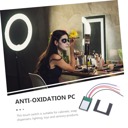 OSALADI Touch schalter Modul für LED beleuchtung Dimmbar Einzeltasten spiegelschalter mit Speicherfunktion Geeignet für Spiegel LED streifenbeleuchtung von OSALADI