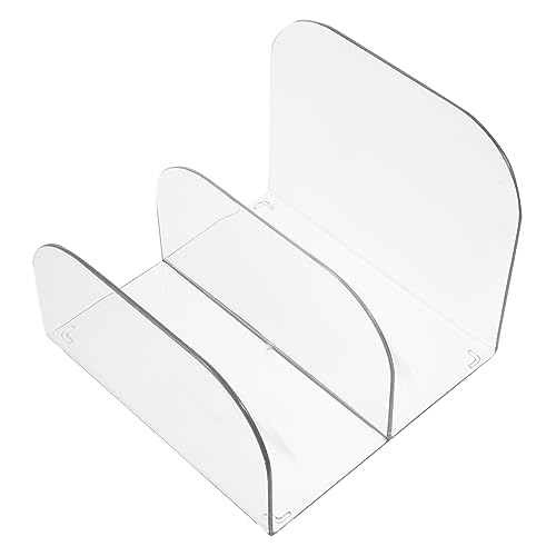 OSALADI Transparente Buchstützen Für Schreibtisch Moderner Bücherhalter Stabiler Buchstopper Aus Robustem Kunststoff Zur Aufbewahrung Von Büchern Und Zeitschriften Im Büro Oder Zuhause OSALADI Transparente Buchstützen Für Schreibtisch Moderner Bücherhalter Stabiler Buchstopper Aus Robustem Kunststoff Zur Aufbewahrung Von Büchern Und Zeitschriften Im Büro Oder Zuhause von OSALADI