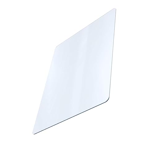 OSALADI Transparente PVC Bodenschutzmatte rutschfeste Stuhlunterlage für Hartböden Schutzmatte unter Stuhl Sofa Kühlschrank Kratzfest Langlebig von OSALADI