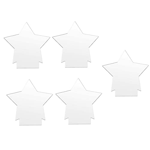 OSALADI Trendiges 5St Lichtplatte aus Acryl transparent Sternennachtlicht Stern Sternzeichen led light panels lightboard Leicht Substrat Lampe aus Acryl Lampenhalter Acrylplatte von OSALADI