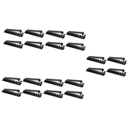 OSALADI 20stücke Kabelclips Selbstklebende Kabelhalter Für Ordentliches Kabelmanagement Verstellbare Kabelorganizer Für Schreibtisch Usb-ladekabel Netzkabel Und Mehr von OSALADI