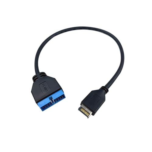 OSALADI USB Mini Pin Verlängerungskabel für Motherboard USB Standard Header Adapter Kompatibel mit und Schwarz OSALADI USB Mini Pin Verlängerungskabel für Motherboard USB Standard Header Adapter Kompatibel mit und Schwarz von OSALADI