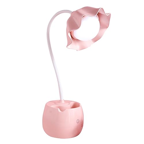 OSALADI Schreibtischlampe Für Schreibtischlampe Für Arbeitszimmer -schreibtischlampe Touch-blumen-stifthalter von OSALADI