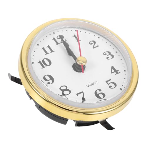 OSALADI Uhrwerk Einsteckuhrwerk mit Quartz Movement Leise Römisches Ziffernblatt Ersatzteil für DIY Wanduhr Vielseitig Kompatibel Elegantes Design für Vintage Uhr Projekte von OSALADI