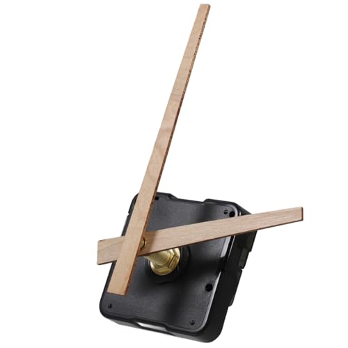 OSALADI Uhrzeiger Und Mechanismus Ersatzteil Für Pendeluhr DIY-uhrwerk Aus Kunststoff Und Holz Robust Und Langlebig Zum Reparieren Und Ersetzen Von Uhren Geeignet Für Basteluhren Und von OSALADI