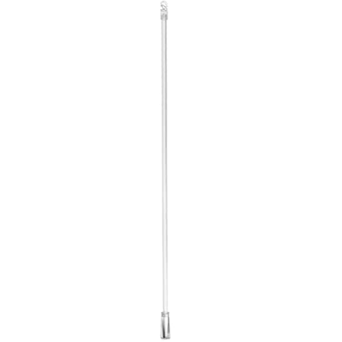 OSALADI Vertikale Rollo-Stabstange Kunststoff-Ersatzjalousien Zugstangen Jalousie-Kippstäbe Stangengriff Transparente Jalousie-Stäbe Jalousie-Kippstangen Mit Haken 61 cm von OSALADI