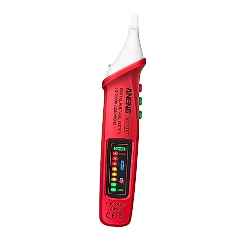 OSALADI Ton- Und Lichtwarnstift Strom Stift Volt Tester Stift Power-detector-stift Elektrischer Tester Elektrischer Spannungsprüfer Spannungsfreier Prüfer Voltstab Taschenlampe Led Abs von OSALADI