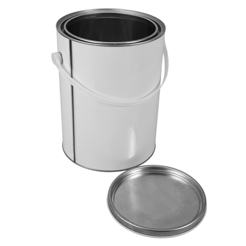 OSALADI Leere Metallfarbe Dose mit Deckel Metall Verpackungsdose für Farbe Kleber und Chemikalien für Lagerung und Transport Robust und Langlebig Vielseitig Einsetzbar OSALADI Leere Metallfarbe Dose mit Deckel Metall Verpackungsdose für Farbe Kleber und Chemikalien für Lagerung und Transport Robust und Langlebig Vielseitig Einsetzbar von OSALADI