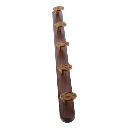 OSALADI Wandgarderobe Kleiderhaken haken schwer Kleiderregal mit Haken zinklegierte retro-kleiderhaken alter handtuchhalter Duschhaken Wandmagnatträger Zinklegungshaken Metall Kaffee von OSALADI