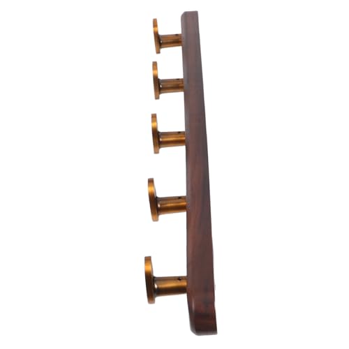 OSALADI Wandgarderobe Kleiderregal mit Haken Zinklegungshaken zinklegierte retro-kleiderhaken Vintage -Haken Wandmagnatträger Handtuchhaken zur Wandmontage Duschhaken Metall Kaffee von OSALADI