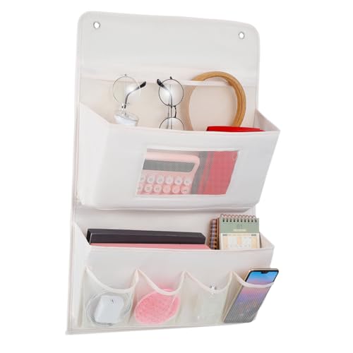 OSALADI Wandhängeorganizer Tür-Organizer ohne Bohren Vielseitig für Büro Wohnzimmer Schlafzimmer Bad mit Stauraum für Handy Schlüssel Schmuck Briefe von OSALADI