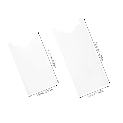 OSALADI Wandschutzpolster Steckdosen Platzsparer Möbelschutz Abstandshalter Stuhl Wandschutz Schutzabstandshalter Couch Unterblocker Eckenschutz Heizungsabdeckung Acryl Transparent von OSALADI