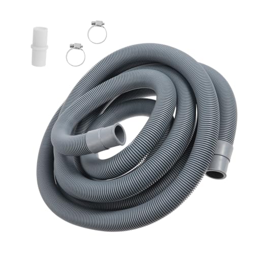 OSALADI Waschmaschinen Ablaufschlauch Verlängerung mit Sicherem Schlauchhalter und Klammern Flexible Langlebige Abwasserrohrverlängerung Kompatibel für Waschmaschine und Geschirrspüler OSALADI Waschmaschinen Ablaufschlauch Verlängerung mit Sicherem Schlauchhalter und Klammern Flexible Langlebige Abwasserrohrverlängerung Kompatibel für Waschmaschine und Geschirrspüler von OSALADI