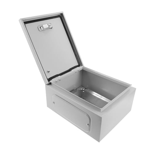 OSALADI Wasserdichte Elektrische Verteilerbox mit Schloss Wetterfeste Aufputz verteilerdose für Außenbereich Robuste Kabelanschlussbox mit Einfacher Wandmontage Langlebiges Schutzgehäuse OSALADI Wasserdichte Elektrische Verteilerbox mit Schloss Wetterfeste Aufputz verteilerdose für Außenbereich Robuste Kabelanschlussbox mit Einfacher Wandmontage Langlebiges Schutzgehäuse von OSALADI