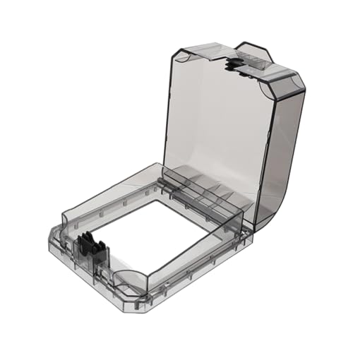 OSALADI Wasserdichter Outdoor Steckdosenschutz Abdeckung Wetterfeste Steckdosenhülle für Garten Balkon Küche Strapazierfähiger Umweltschutz Kratzfest Kompatibel Praktischer Schutz für von OSALADI