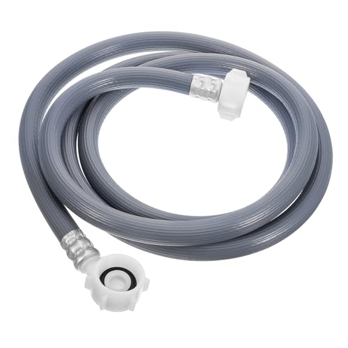 OSALADI Wasserzulaufschlauch Waschmaschine Flexibel PVC Robust Winkel Anschluss Kompatibel für Haushaltsgeräte Langlebig Auslaufsicher Vielseitig Einsetzbar von OSALADI