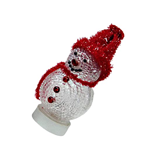 OSALADI Weihnachtsdekor Licht Usb Nachtlicht Glühender Schneemann Nachtlicht Für Weihnachten Led Lichter Weihnachtslicht Dekorative Lampe Tischlampe Geschenk Ältere Weihnachtsbaum von OSALADI
