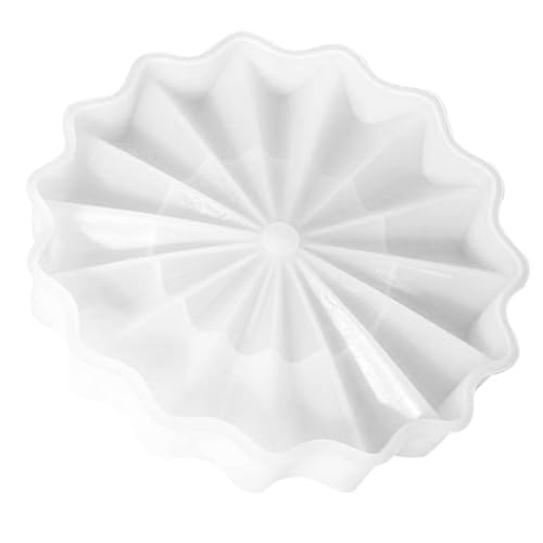 OSALADI Wellenabflussschale Form Formen Für Desserts Tablett Plattenform Dessertschalenform Form Zur Herstellung Von Platten Silikonform Selber Machen Weiß Kieselgel OSALADI Wellenabflussschale Form Formen Für Desserts Tablett Plattenform Dessertschalenform Form Zur Herstellung Von Platten Silikonform Selber Machen Weiß Kieselgel von OSALADI