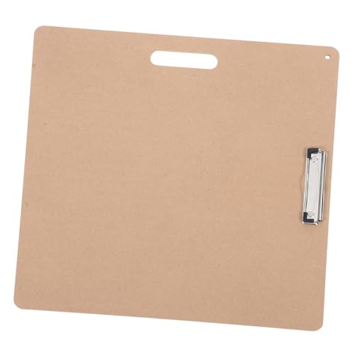 OSALADI Zeichentafel mit Clip Ultraleichte Skizzenplatte Tragbares Zeichenbrett für Künstler für Outdoor Malerei und Zeichnen Kunstbedarf für Schule und Freizeit von OSALADI