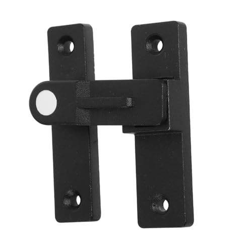 OSALADI Zinklegierung Flip Gate Latch Langlebiges Schiebetürschloss mit Nachleuchtfunktion Sicherer Einbruchschutz für Badezimmer Schlafzimmer und Innenbereiche Einfache Montage von OSALADI