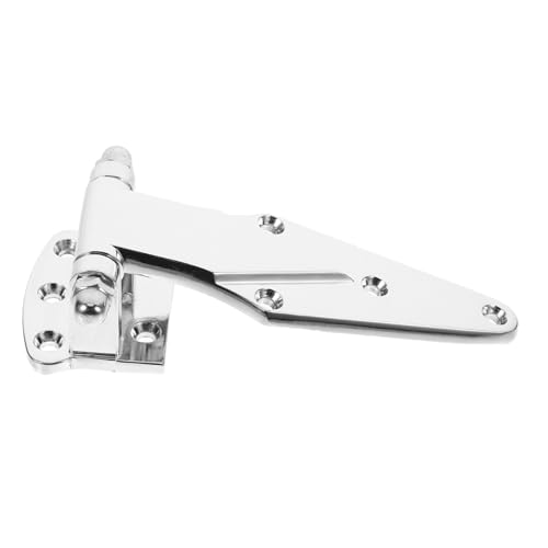 OSALADI Zinklegierung Türscharnier Ersatz Gefrierschrank Türscharniere Klappbar Robust Für Industrieofen und Kühlhaus Türen Reparatur Kleine Kühlzelle Scharniere Einfach Installation von OSALADI