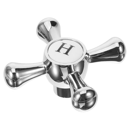 OSALADI Zinklegierung Wasserhahn Griff Robust Langlebig Ersatzgriff für Küchen Badezimmerarmatur Glatte Oberfläche Komfortable Bedienung Passend für Waschbecken und Spüle von OSALADI