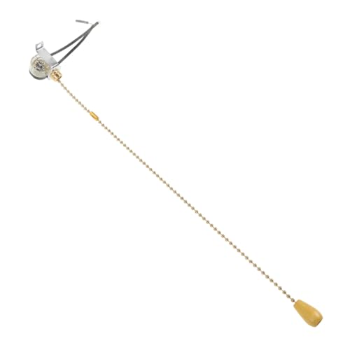 OSALADI Zugschnurschalter Gold Pull Chain Light Socket Lampenschalter für Wand Deckenleuchten DIY Lampenzubehör Robust Sicher Vielseitig Einsetzbar OSALADI Zugschnurschalter Gold Pull Chain Light Socket Lampenschalter für Wand Deckenleuchten DIY Lampenzubehör Robust Sicher Vielseitig Einsetzbar von OSALADI