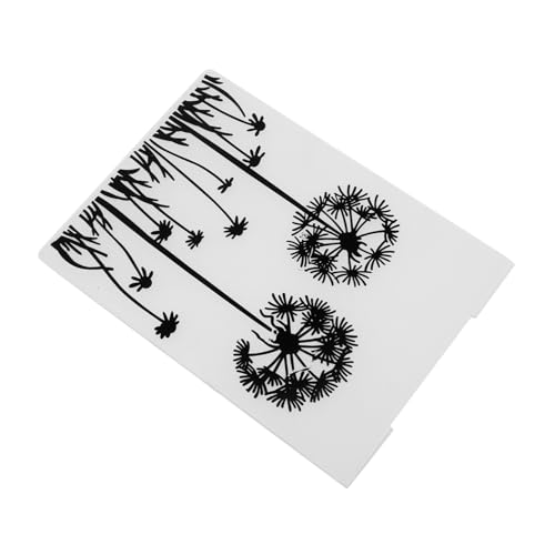 OSALADI geprägter Ordner Handwerksbedarf Prägung Karte Sammelalbum farbig Kunststoffschablonen Formen geprägter Karton Prägeordner Scrapbooking-Dekorvorlagen Prägeschablonen Plastik Weiß von OSALADI