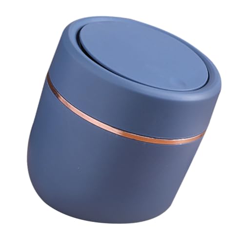 OSALADI kleiner Papierkorb Abfall Desktop-Mülleimer einfach winzige Mülldose Müllbehälter Müllaufbewahrung kann Mini-Mülleimer Druckdeckel Schreibtisch Mülleimer pp Blue OSALADI kleiner Papierkorb Abfall Desktop-Mülleimer einfach winzige Mülldose Müllbehälter Müllaufbewahrung kann Mini-Mülleimer Druckdeckel Schreibtisch Mülleimer pp Blue von OSALADI