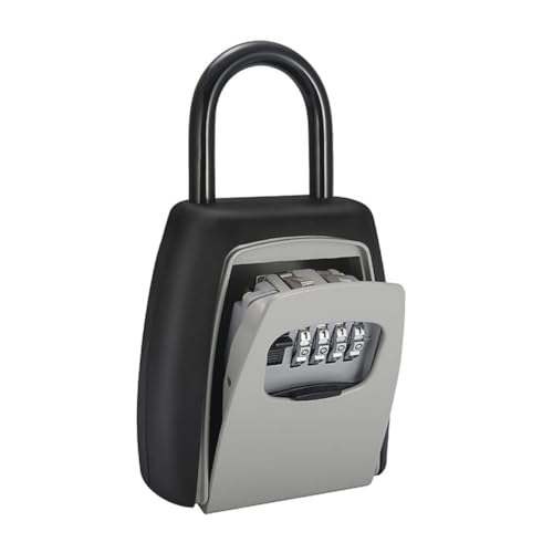 OSALADI mit Stelligem Zahlencode Wandmontage Key Safe Box Rostfrei für Haus Büro Garage Sichere Schlüsselaufbewahrung Kombinationen OSALADI mit Stelligem Zahlencode Wandmontage Key Safe Box Rostfrei für Haus Büro Garage Sichere Schlüsselaufbewahrung Kombinationen von OSALADI
