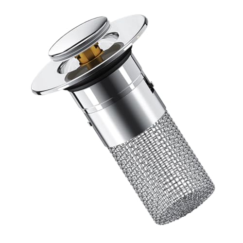 OSALADI undichter Stecker Drain stoppers abflussstopfen Badewannenstöpsel Pop-up-Abfluss für das Waschbecken im Badezimmer spüle waschtischarmatur Beckenablaufsieb Beckenstopfen Kupferkern von OSALADI