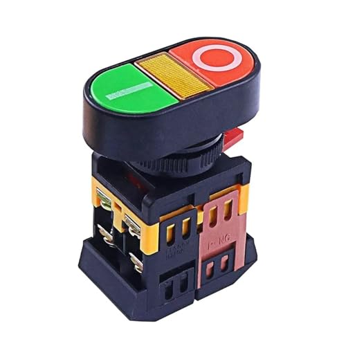 APBB-22N-25N Power ON/OFF Start Stop Push Button Light Indicator Switch OSBCMZGE(220V) von OSBCMZGE