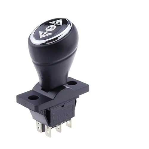 KCD4 's car forward and backward stop switch ON-OFF-ON reverse handle toy car start toggle switch OSBCMZGE(Nero,Self-locking) von OSBCMZGE