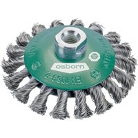 Osborn - Kegelbürste Rostfrei M14 100x0,35 mm gezopft Osborn - Kegelbürste Rostfrei M14 100x0,35 mm gezopft von OSBORN
